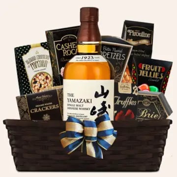 Yamazaki Distiller’s Reserve Japanese Whisky Gift Basket