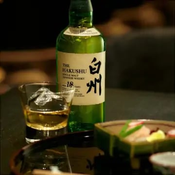 Hakushu 18 Year Single Malt Japanese Whisky (Suntory)