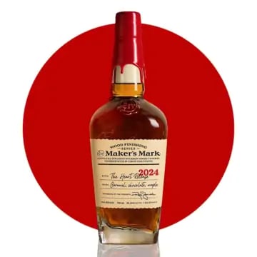 Maker's Mark Wood Finishing Series 'The Heart' Bourbon Whisky (2024 Release)