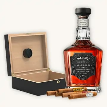 Personalized Jack Daniel's Single Barrel Tennessee Whiskey Custom Label Bottle