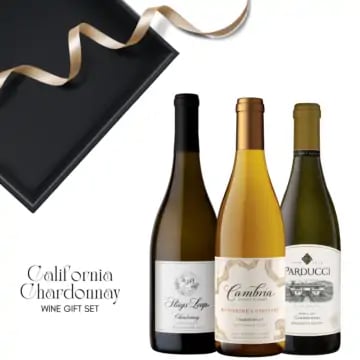 California Chardonnay Wine Gift Set
