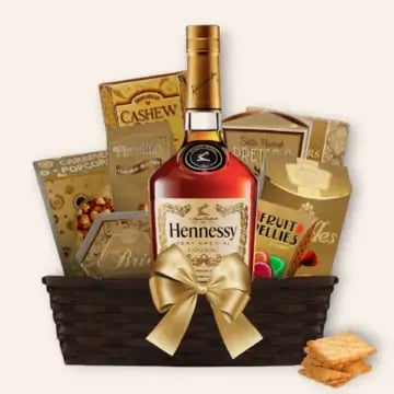 Personalized Hennessy VS Cognac Custom Label Bottle
