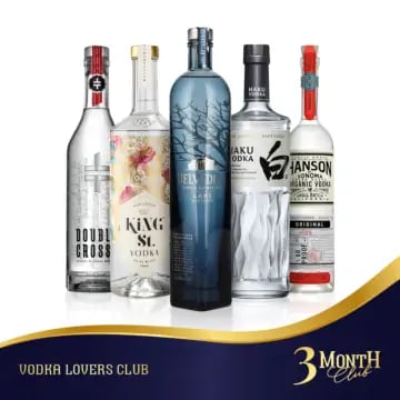 Vodka Trilogy Club (Three Month Club)