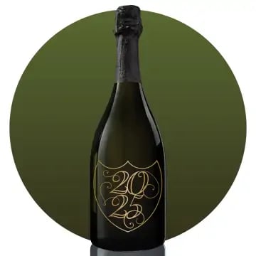 Dom Perignon Celebratory Year Custom Etched Bottle