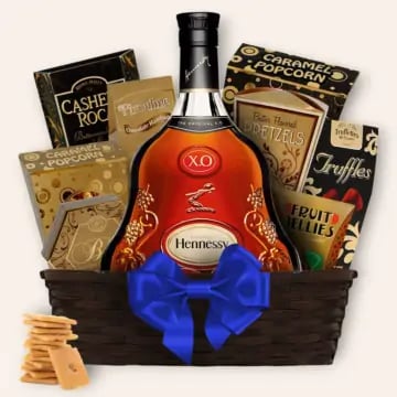 Hennessy XO Cognac Gift Basket