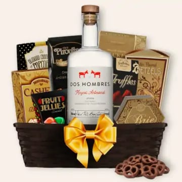 Dos Hombres Mezcal Espadin Gift Basket
