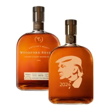 Trump Presidential Woodford Reserve Whiskey | 2024 Edition