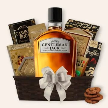 Personalized Jack Daniel's Gentleman Jack Tennessee Whiskey Custom Label Bottle