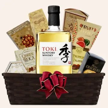 Toki Japanese Whisky Gift Basket