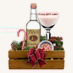 Tito's Peppermint Martini Gift Set