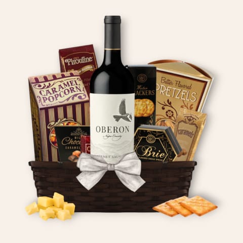 Oberon Napa Valley Cabernet Sauvignon Gourmet Gift Basket