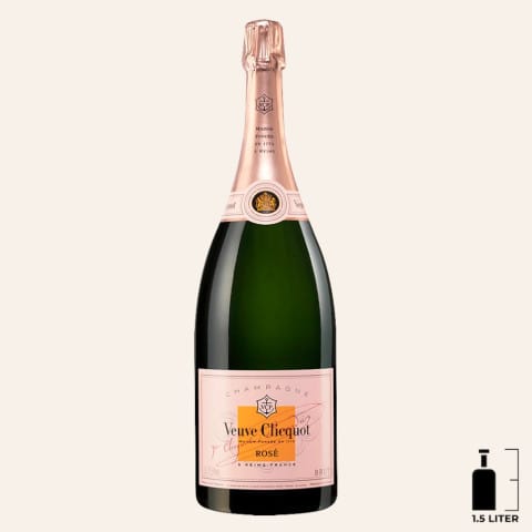 Veuve Clicquot Rose Champagne 1.5L