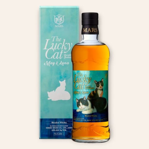 Lucky Cat Japanese Whisky (Mars Distillery May & Luna) 700ml