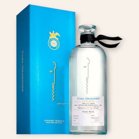 Casa Dragones Pedro Reyes Signature Artists Edition Joven Sipping Tequila