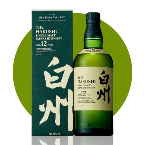 Hakushu 12 Year Single Malt Japanese Whisky (Suntory)