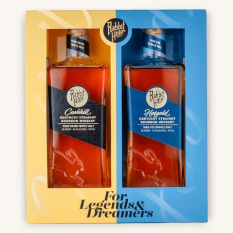Rabbit Hole Kentucky Straight Bourbon Whiskey Gift Set (2 x 375ml)