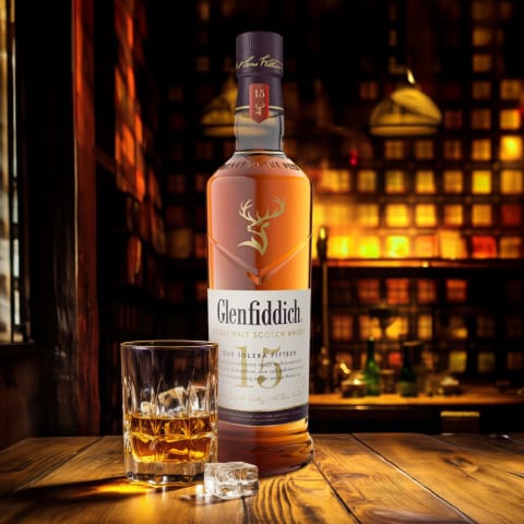 Glenfiddich 15 Year Solera Reserve Single Malt Scotch Whisky