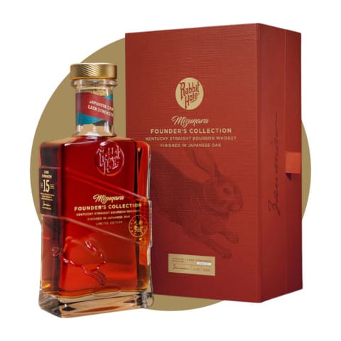 Rabbit Hole Founder's Collection: Mizunara Cask Strength 15 Year