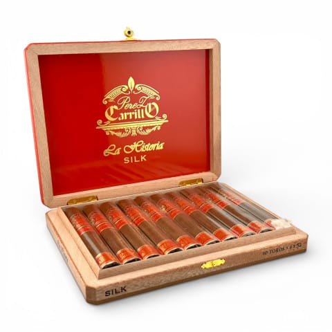E.P. Carrillo La Historia Silk Cigars – Limited Edition Toro Box of 10