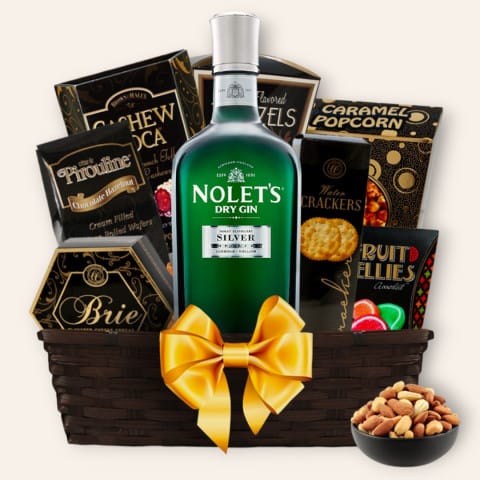 Nolet's Silver Dry Gin Gift Basket
