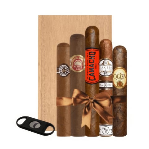 Cigar Sampler Premium Cigars & Cutter