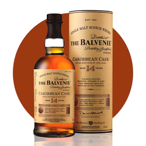 Balvenie 14 Year Caribbean Cask Single Malt Scotch Whisky