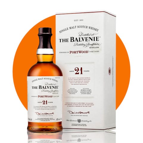 Balvenie 21 Year PortWood Single Malt Scotch Whisky