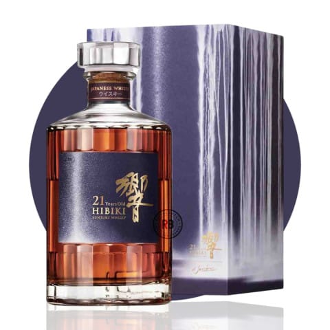 Suntory Hibiki 21 Years Old Hiroshi Senju Limited Edition Japanese Whisky 700mL