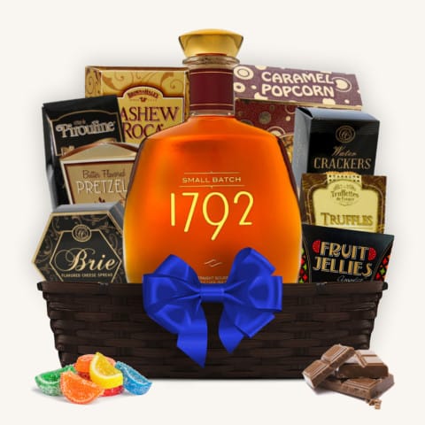 1792 Small Batch Bourbon Whiskey Gift Basket