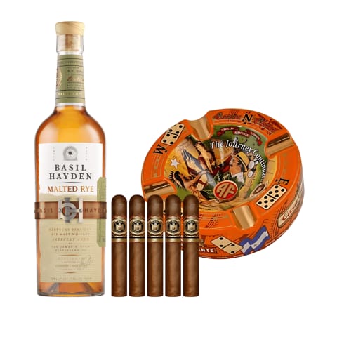 Don Carlos Casa Cuba & Basil Hayden Collector's Smokers Cigar Set