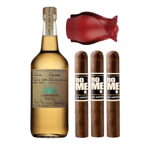 Casamigos Tequila with Bro-Rose & Cigar Set