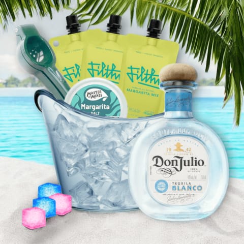 Ultimate Margarita Poolside Gift Set with Don Julio Blanco Tequila