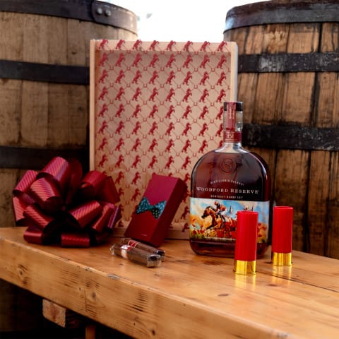 'Run for the Roses'  Woodford Reserve 151 Kentucky Derby Whiskey & Cigar Gift Set