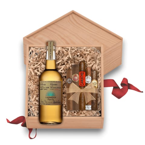 Casamigos Reposado Tequila Gift Set with Cigars