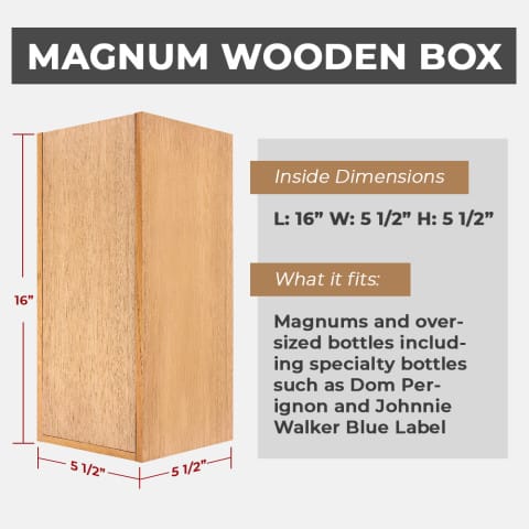 Wooden Magnum Box (Engravable)