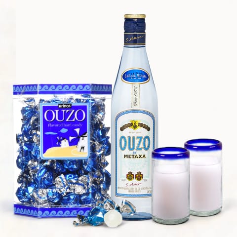 Ouzo Greek Gift Set