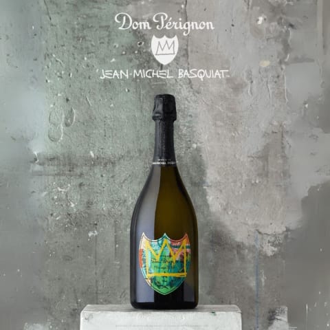 Dom Perignon Limited Edition Jean-Michel Basquiat 2015 Champagne