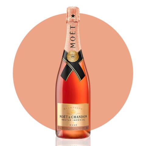 MOËT & CHANDON BRUT & ROSE 4本セット Moët & Chandon Brut Rosé Champagne Winter Gift Box 2022 (if