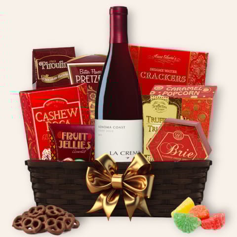 La Crema Pinot Noir Gift Basket