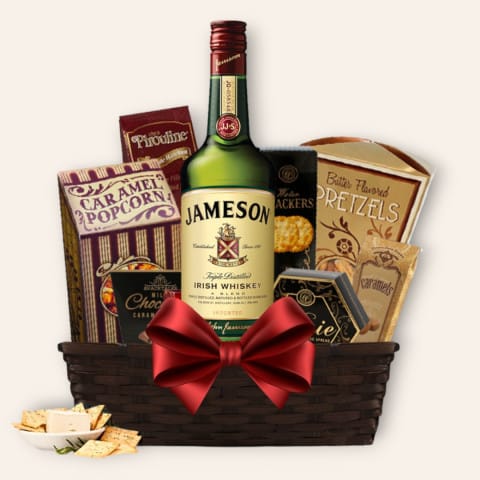 Jameson Irish Whiskey Gift Basket