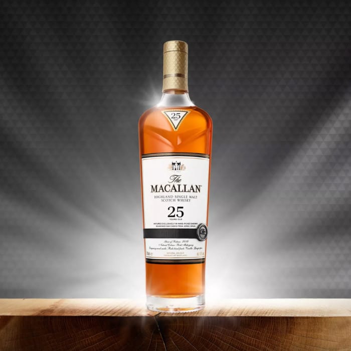Macallan 25 Year Sherry Oak Single Malt Scotch Whisky Online!