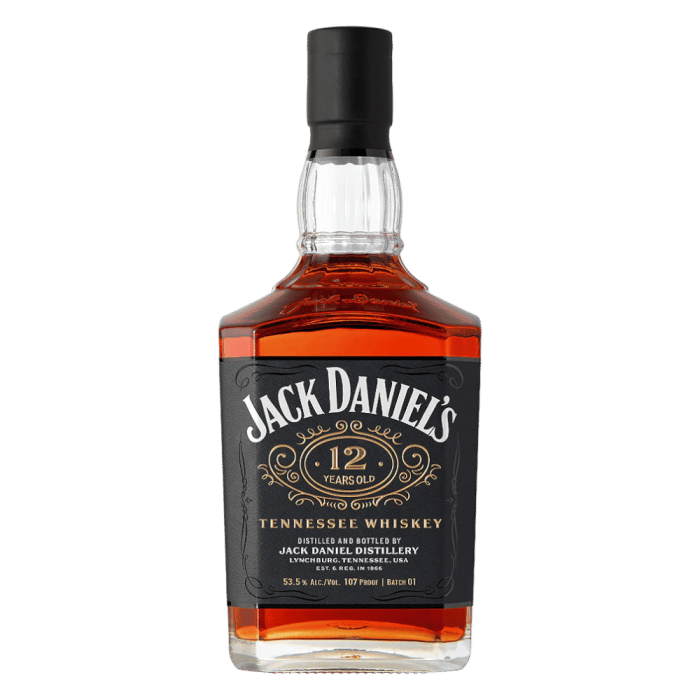 Jack Daniel's Tennessee Whiskey 700ml 特別 Jack Daniel's 12 Years Tennessee Whiskey (Limited Release) 700ml