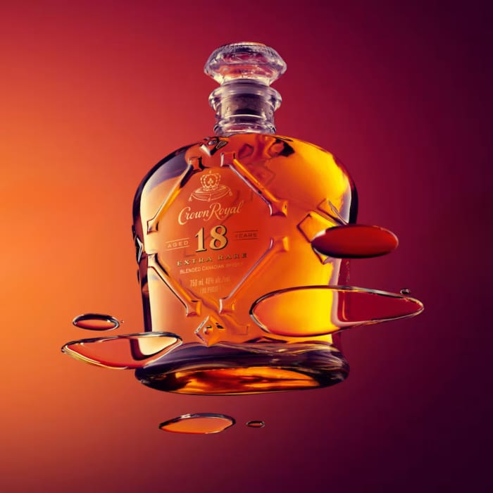 Crown Royal 18 Year Extra Rare Canadian Whisky 750ml - Premium