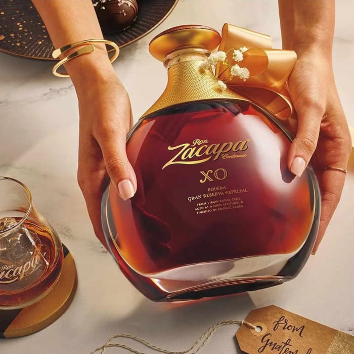 Send an Engraved Ron Zacapa Centenario XO Solera Rum Online!