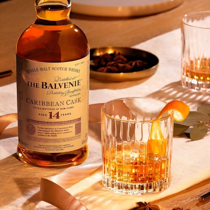 Balvenie 14 Year Caribbean Cask Single Malt Scotch Whisky - Whisky