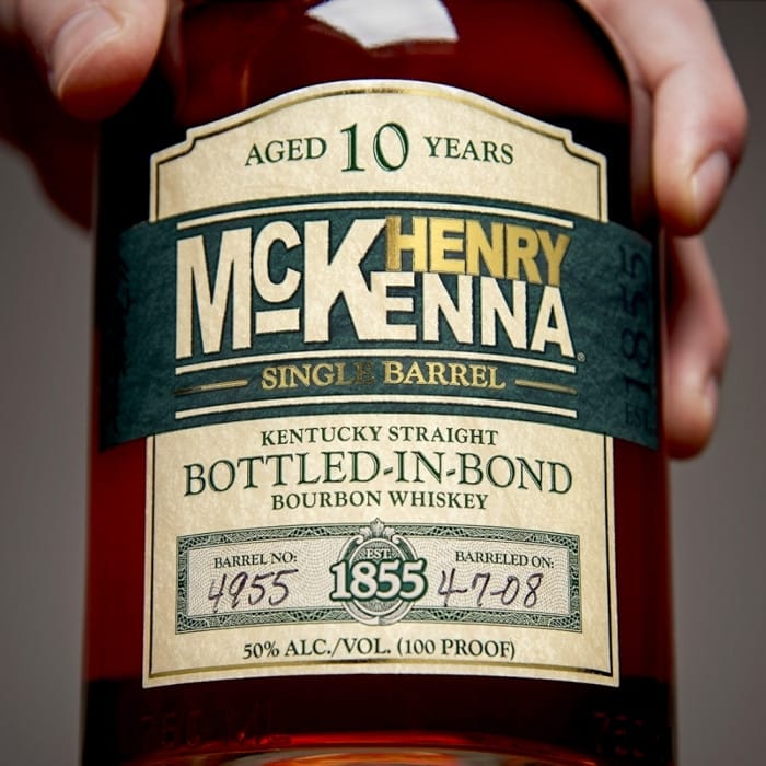 Henry McKenna 10 Year Single Barrel Bottled In Bond Bourbon