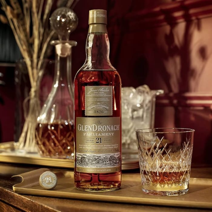 GlenDronach 21 Year Old Parliament Single Malt Scotch Whisky 700ml