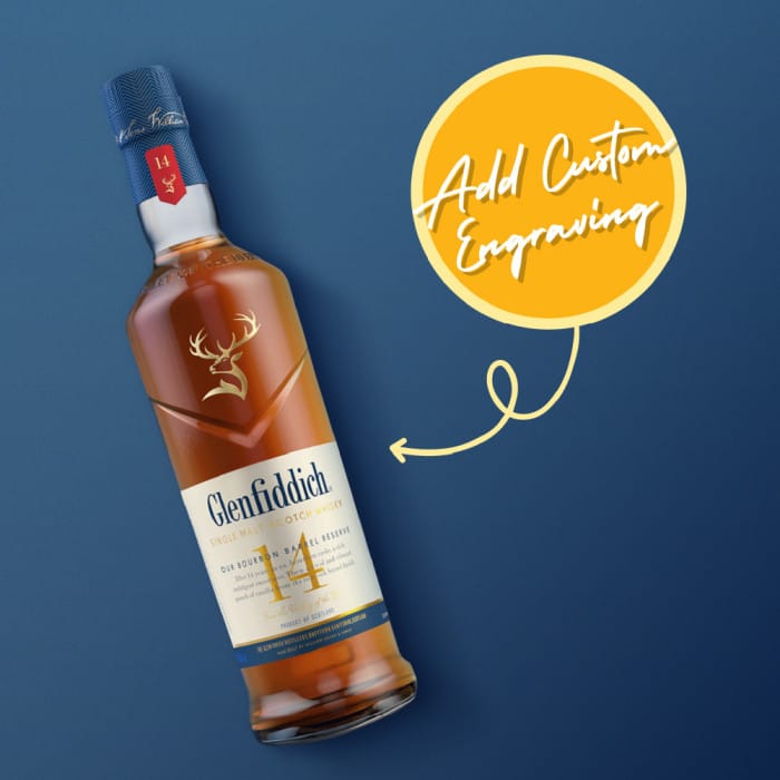 Send Glenfiddich 14 Year Bourbon Barrel Reserve Scotch