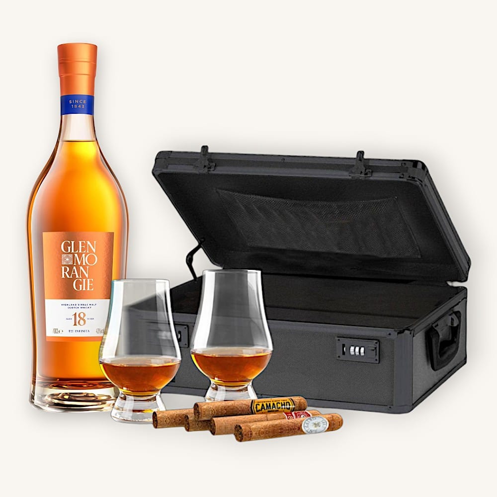 Glenmorangie 18 Year Locking Vaultz Gift Set | Luxury Single Malt