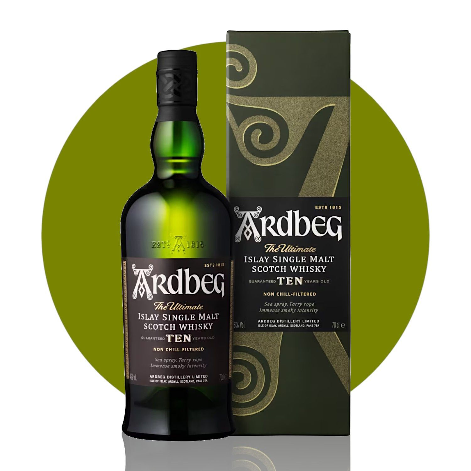 Ardbeg 10 Years Old Scotch Whisky ミニボトル BUY] Ardbeg 10 Year Old & Uigeadail Mini Gift Pack Single